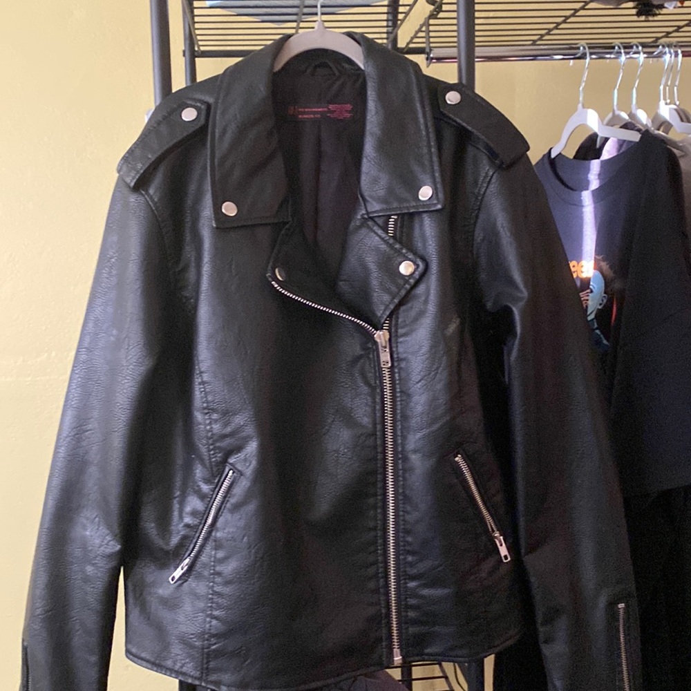 Leather jacket